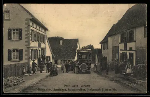 AK Mühlacker, Postauto der Linie Mühlacker-Lienzingen-Zaisersweiher-Diefenbach-Sternenfels