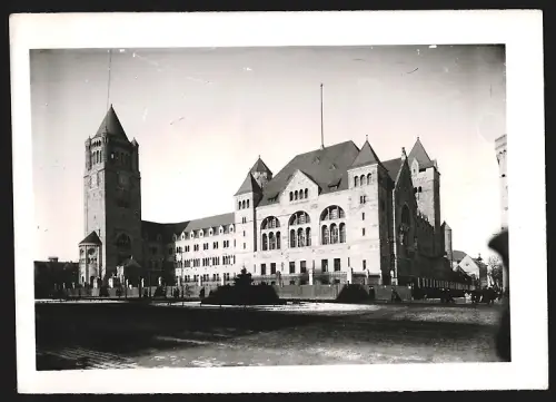 Fotografie Ansicht Posen, Das Posener Kaiserschloss 1939