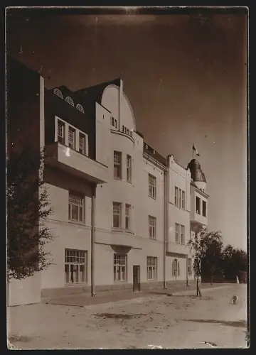 Fotografie M. L. Carstens, Hamburg, Siemsen Str. 8, Ansicht Kokkola /Gamlakarleby, Kahwila-Joutohetki-Cafe