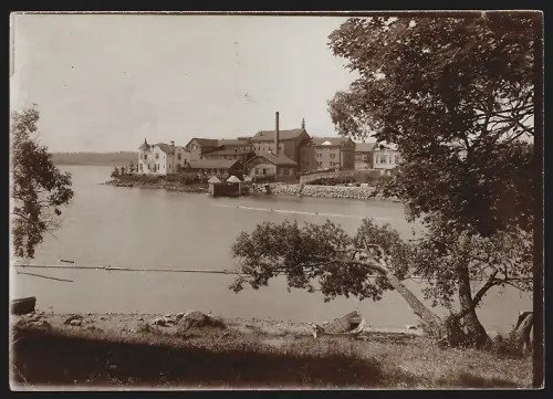 Fotografie M. L. Carstens, Hamburg, Siemsen Str. 8, Ansicht Tavastehus /Hämeenlinna, Panorama