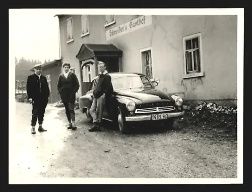 3 Fotografien Auto Wartburg 311, Kennzeichen: TC 09-84