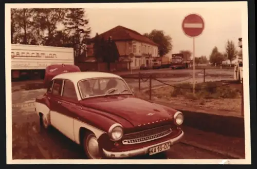 7 Fotografien Auto Wartburg 311, Kennzeichen: KA 16-07