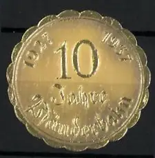 Reklamemarke 10 Jahre Pfänderbahn 1937