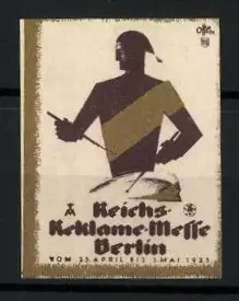 Reklamemarke Berlin, Reichs-Reklame-Messe 1933, Trommlerfigur