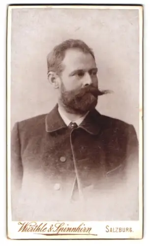 Fotografie Würthle & Spinnhirn, Salzburg, Porträt des Herrn Roland