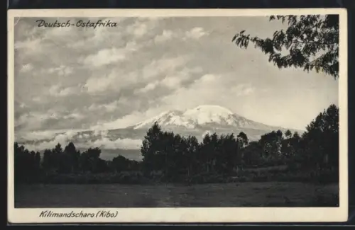 AK Tansania, Blick auf den Kilimandscharo