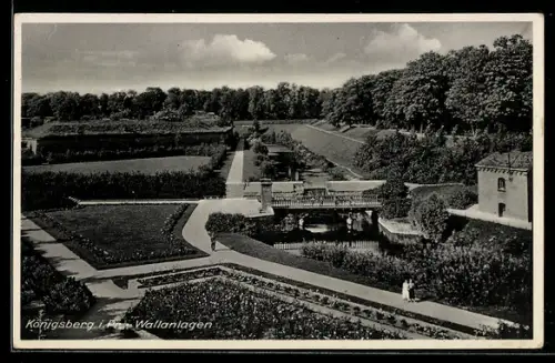 AK Königsberg, Wallanlagen