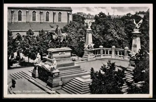 AK Breslau, Kaiser Wilhelm-Denkmal