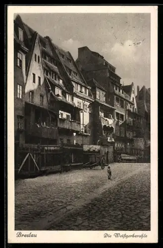 AK Breslau, Partie an der Weissgerberohle