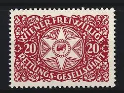 Reklamemarke Wien, Wiener Freiwillige Rettungs-Gesellschaft, Sternemblem
