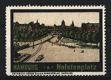 Reklamemarke Hamburg, Holstenplatz