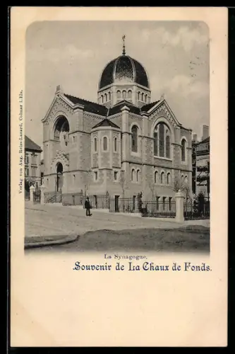 AK La Chaux-de-Fonds, La Synagoge