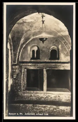 AK Speyer a. Rh., Judenbad aus dem Jahr 1104