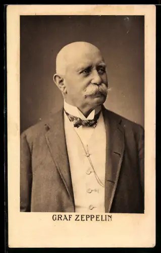 AK Portrait Graf von Zeppelin