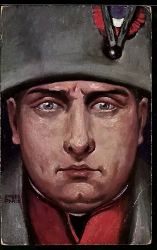 AK Das Gesicht des Napoleon