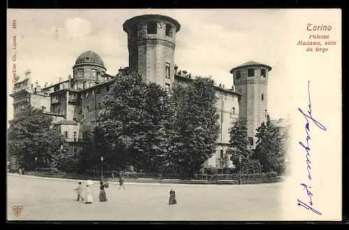 AK Torino, Palazzo Madama, visto da tergo