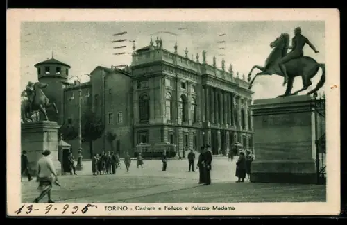 AK Torino, Castore e Polluce e Palazzo Madama