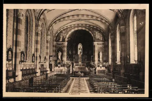 AK Torino, Valsalice, Istituto del Sacro Cuore, Villa Santa Maria del Fiore, Cappella