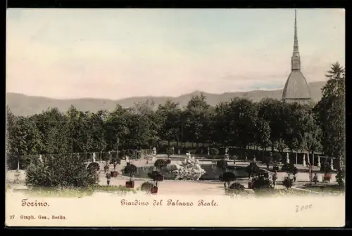 AK Torino, Giardino del Palazzo Reale