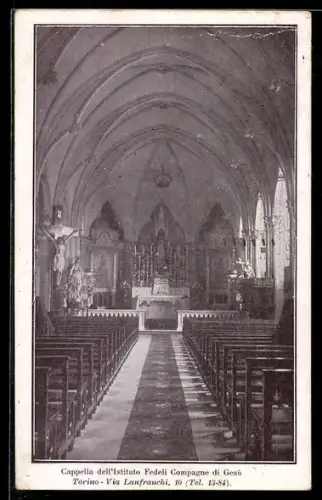 AK Torino, Cappella dell`Istituto Fedeli, Compagne di Gesù