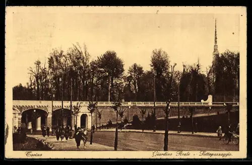 AK Torino, Giardino Reale, Sottopassaggio