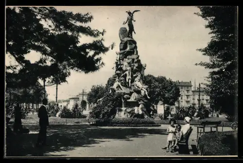 AK Torino, Piazza Statuto, Monumento al Fréjus
