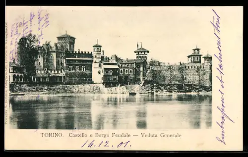 AK Torino, Castello e Borgo Feudale, Veduta Generale
