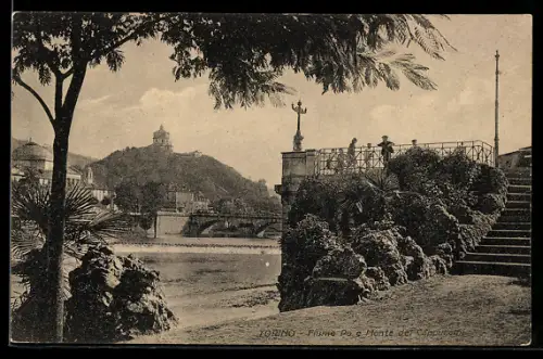 AK Torino, Fiume Po e Monte dei Cappuccini