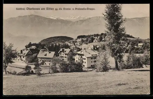 AK Oberbozen /Ritten, Vista sulla Brenta e Presanella