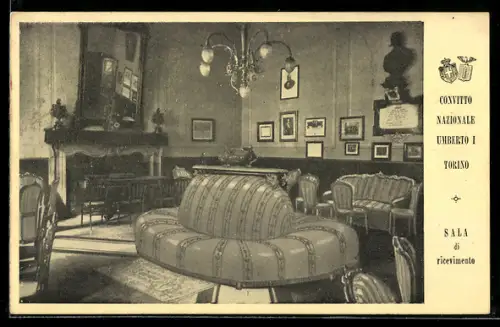 AK Torino, Convitto Nazionale Umberto I, Sala di ricevimento