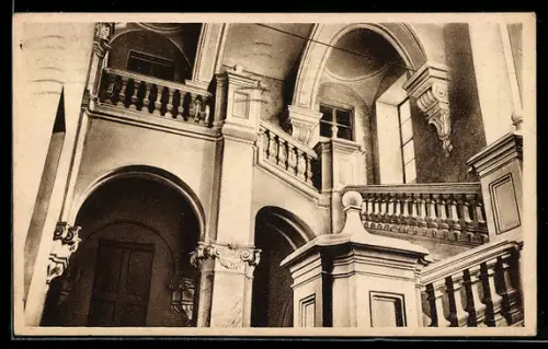 AK Torino, Scalone, Parte superiore, del R. Convitto Nazionale Umberto I