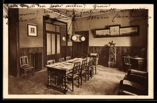 AK Torino, Sala di lettura nella Scuola di Guerra