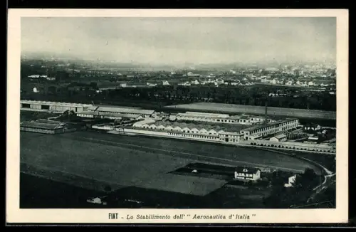 AK Torino, Fiat, Lo Stabilimento dell` Aeronautica d`Italia