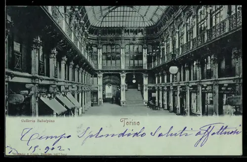 AK Torino, Galleria Subalpina