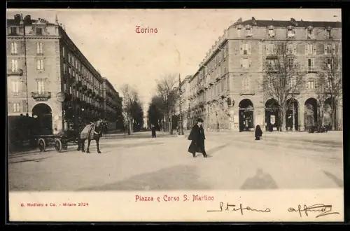 AK Torino, Piazza e Corso S. Martino