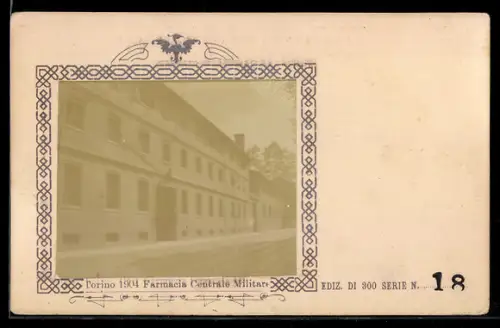 AK Torino, Farmacia Centrale Militare 1904