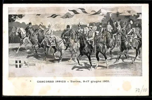 AK Torino, Concorso Ippico Internazionale, 9-17 giugno 1902