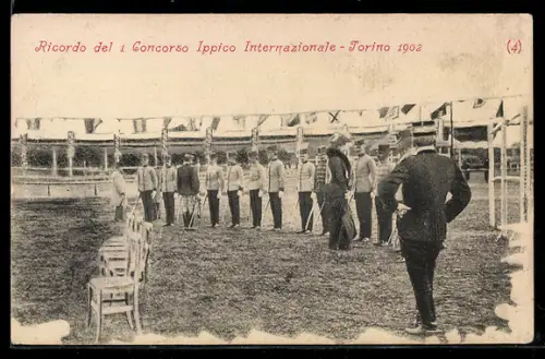 AK Torino, Ricordo del 1° Concorso Ippico Internazionale 1902