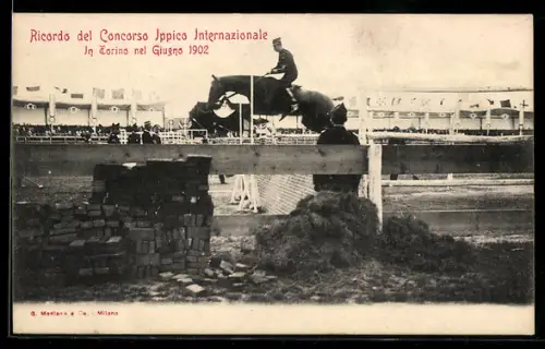 AK Torino, Concorso Ippico Internazionale Giugno 1902