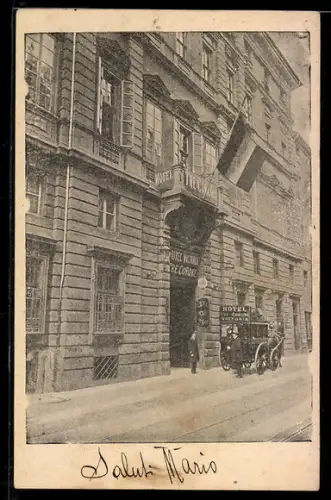 AK Torino, Facciata dell`Hotel Tre Corone