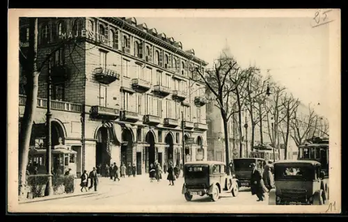 AK Torino, Grand Hotel Majestic, Corso Vittorio Emanuele 54, Facciata