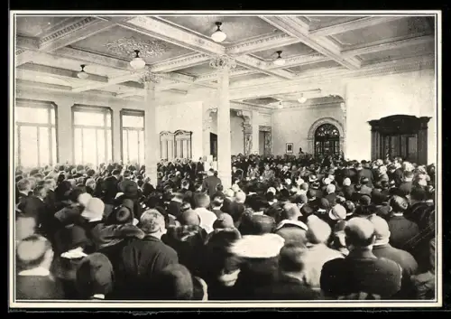 AK Torino, Palazzo della Gazzetta del Popolo, la cerimonia inaugurale