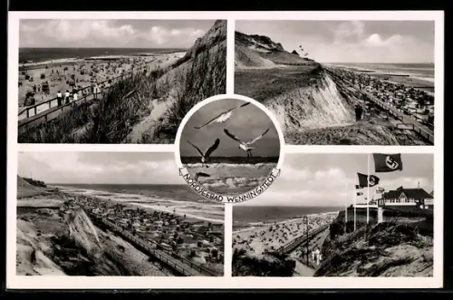 AK Wenningstedt, Strand, Dünen, 