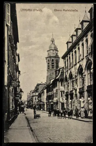 AK Landau /Pfalz, Obere Marktstrasse