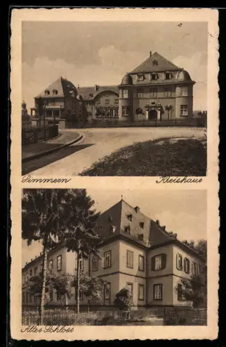 AK Simmern, Kreishaus, Altes Schloss