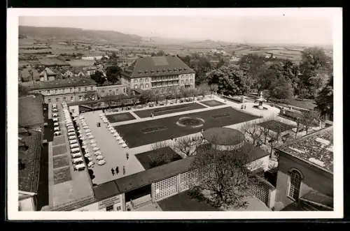 AK Bad Dürkheim a. d. Weinstrasse, Oberer Kurpark, Kurhaus, Kurparkhotel