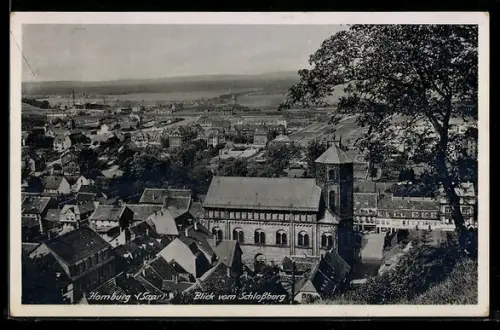 AK Homburg a. Saar, Blick vom Schlossberg