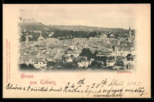 AK Coburg, Panorama
