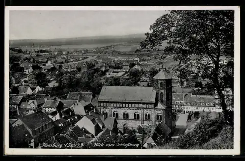 AK Homburg /Saar, Blick vom Schlossberg
