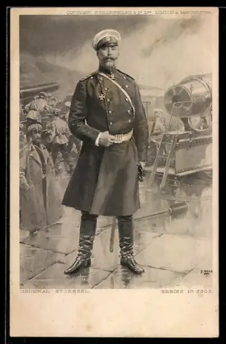 AK Port Arthur, General Stoessel im Russisch-Japanischen Krieg